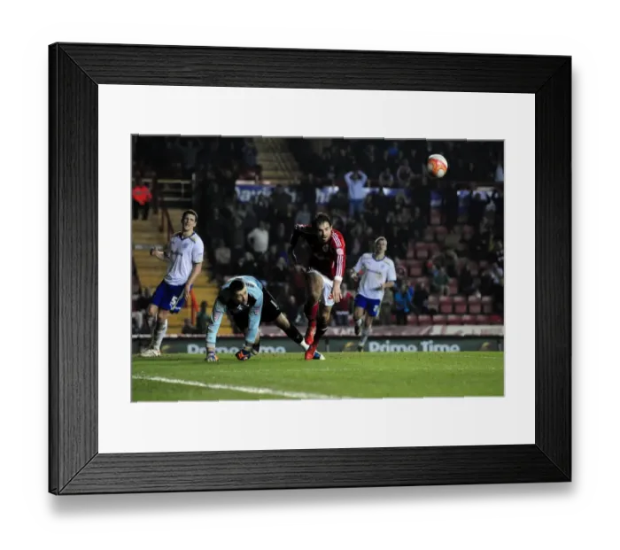 Framed Print : Brett Pitman's Thwarted Shot by David Marshall in the Intense Bristol City vs. Cardiff City Football Rumble at Ashton Gate Stadium (March 10, 2012) Framed Print : Brett Pitman's Thwarted Shot by David Marshall in the Intense Bristol City vs. Cardiff City Football Rumble at Ashton Gate Stadium (March 10, 2012)