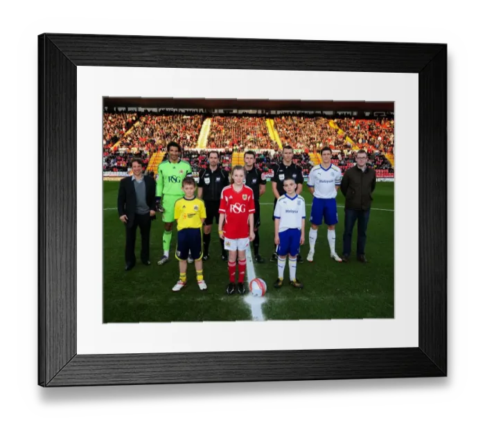 Framed Print : Bristol City vs. Cardiff City Rivalry: A Football Battle at Ashton Gate - March 10, 2012 Framed Print : Bristol City vs. Cardiff City Rivalry: A Football Battle at Ashton Gate - March 10, 2012