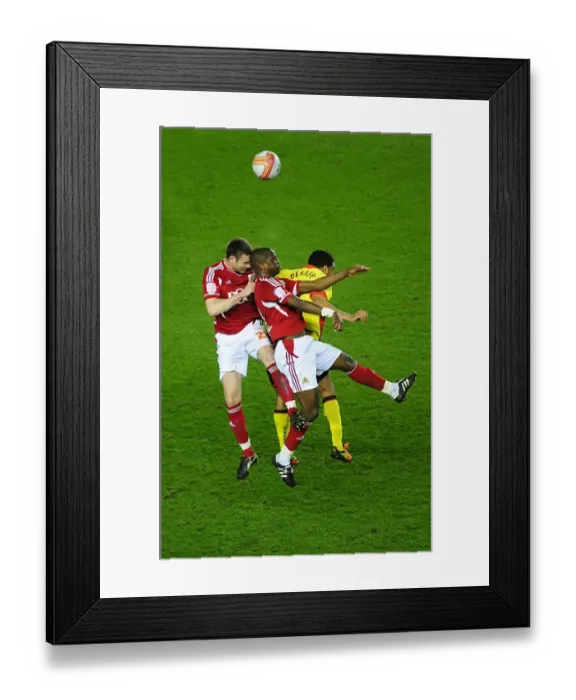 Framed Print : Bristol City vs. Watford: A Football Rivalry - Season 11-12