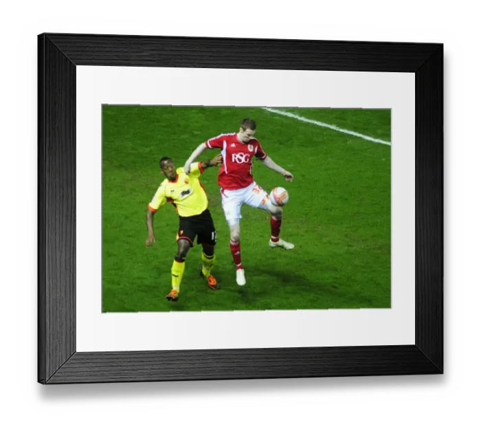 Framed Print : Bristol City vs. Watford: Football Rivalry - Season 11-12 Framed Print : Bristol City vs. Watford: Football Rivalry - Season 11-12