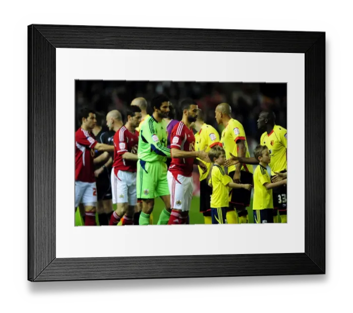Framed Print : Clash at Ashton Gate: Bristol City vs. Watford, March 20, 2012 Framed Print : Clash at Ashton Gate: Bristol City vs. Watford, March 20, 2012