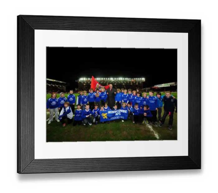 Framed Print : Bristol City vs. Watford Clash at Ashton Gate Stadium - March 2012 Framed Print : Bristol City vs. Watford Clash at Ashton Gate Stadium - March 2012
