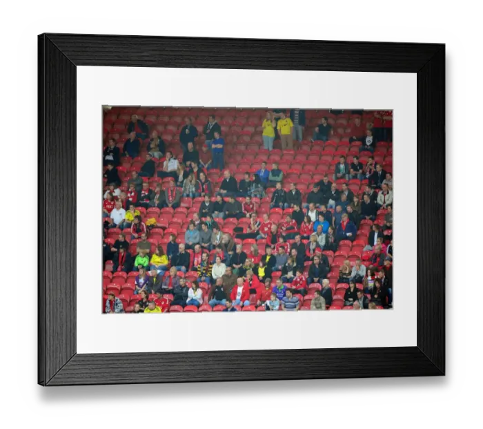 Framed Print : Middlesbrough vs. Bristol City: A Sea of Supporters at Riverside Stadium, 2012 Framed Print : Middlesbrough vs. Bristol City: A Sea of Supporters at Riverside Stadium, 2012