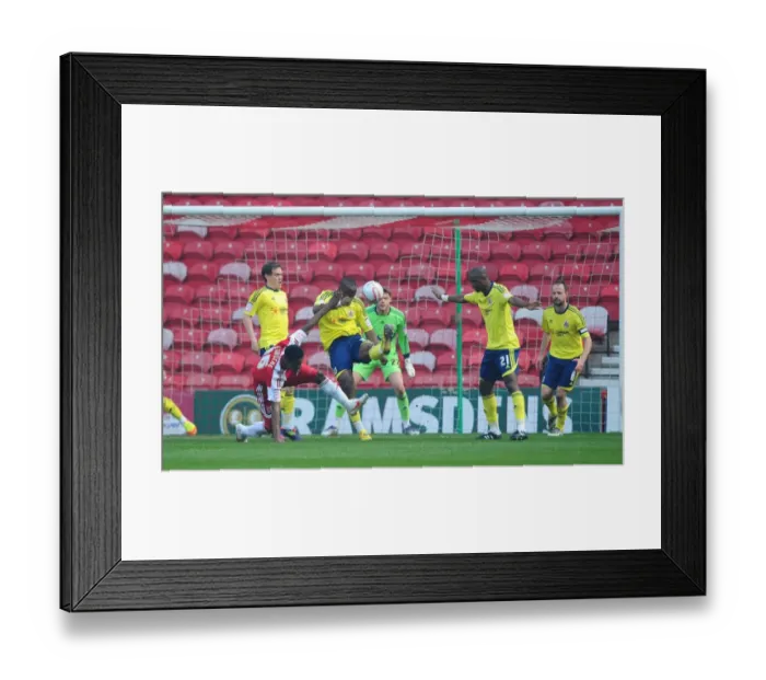 Framed Print : Bristol City's Amougou Saves the Day: Middlesbrough vs. Bristol City, 24 / 03 / 2012 Framed Print : Bristol City's Amougou Saves the Day: Middlesbrough vs. Bristol City, 24 / 03 / 2012