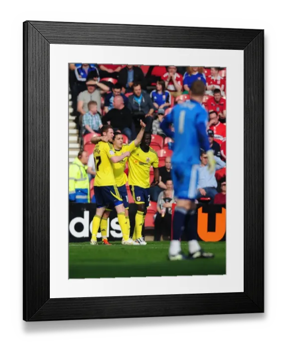 Framed Print : Hogan Ephraim's Thrilling Debut Goal: Bristol City at Middlesbrough, 24 / 03 / 2012 Framed Print : Hogan Ephraim's Thrilling Debut Goal: Bristol City at Middlesbrough, 24 / 03 / 2012