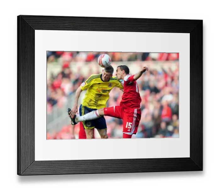Framed Print : Battling for Supremacy: Jon Stead vs. Seb Hines in Middlesbrough vs. Bristol City Football Match, 2012 Framed Print : Battling for Supremacy: Jon Stead vs. Seb Hines in Middlesbrough vs. Bristol City Football Match, 2012