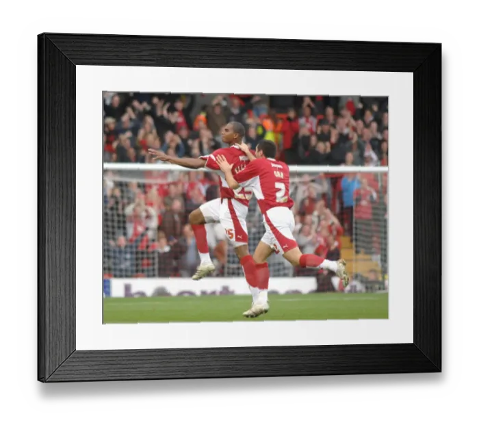 Framed Print : Marvin Elliott: Thrilling Moment at Bristol City vs Stoke City Framed Print : Marvin Elliott: Thrilling Moment at Bristol City vs Stoke City