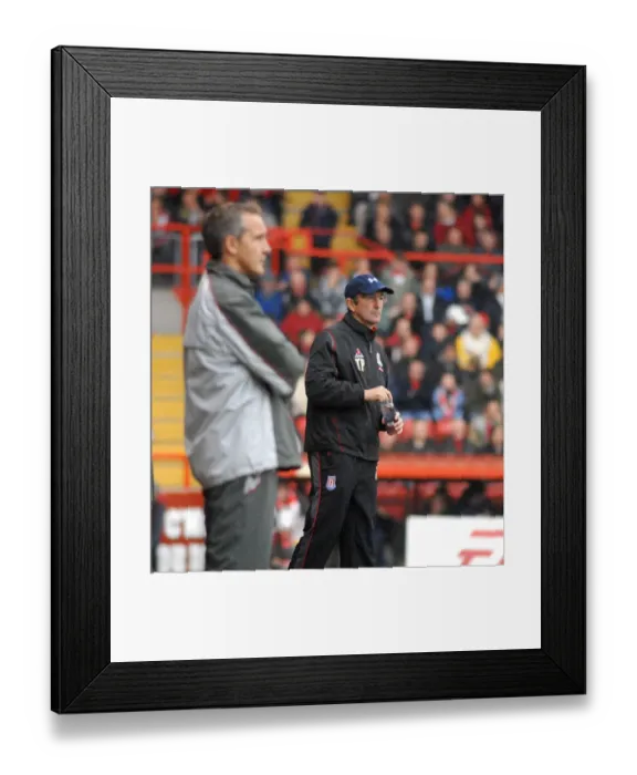 Framed Print : Bristol City vs Stoke City: A Football Rivalry - Season 07-08
