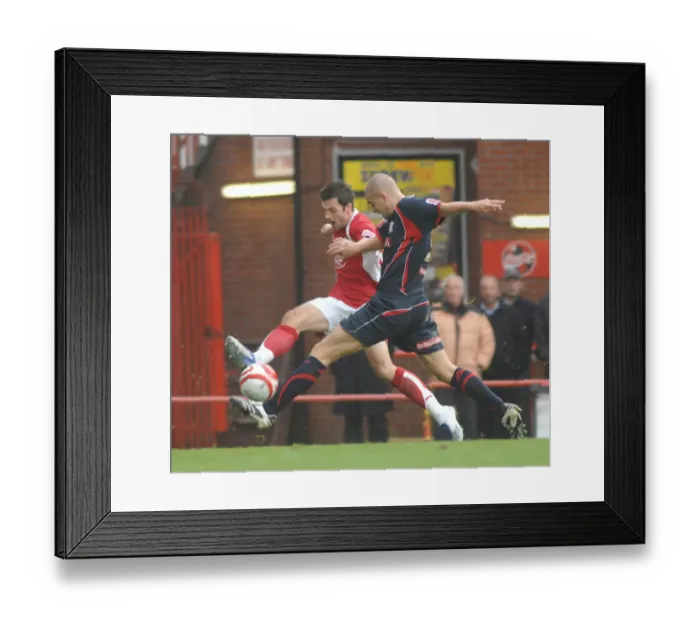 Framed Print : Bristol City First Team: Season 07-08: Bristol City V Stoke City