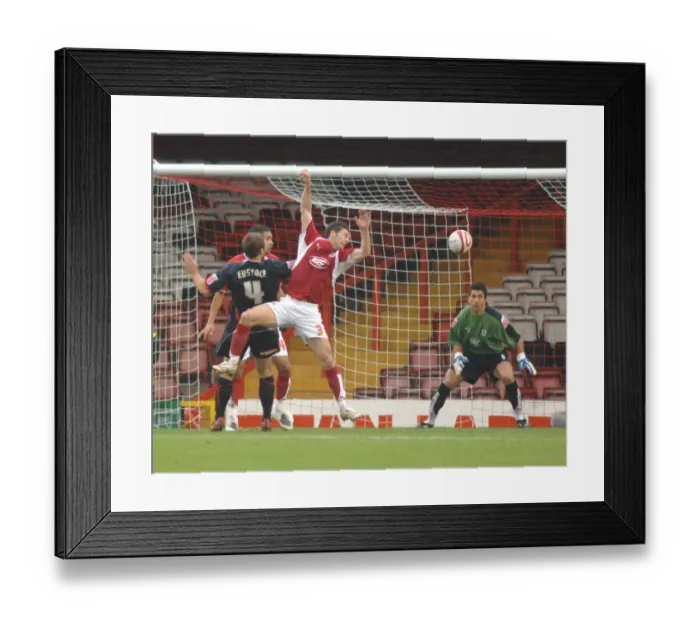 Framed Print : A Football Rivalry: Bristol City vs Stoke City - Season 07-08