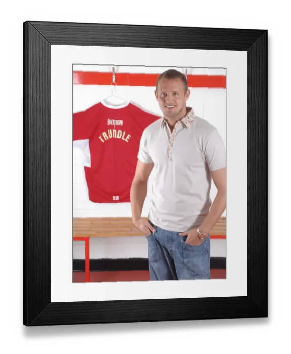 Framed Print : Bristol City's Star Forward: Lee Trundle Framed Print : Bristol City's Star Forward: Lee Trundle