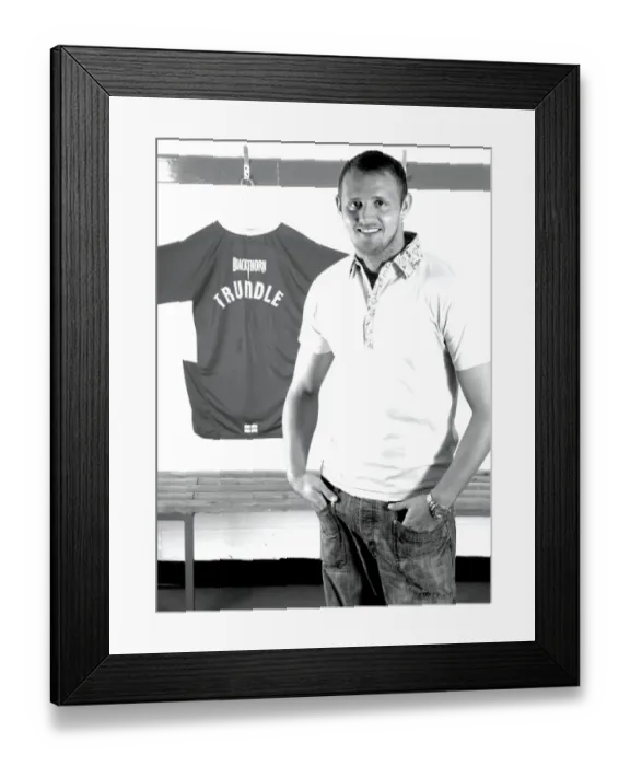 Framed Print : Bristol City's Star Forward: Lee Trundle