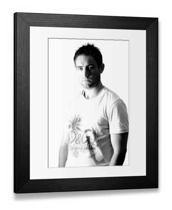 Framed Print : Determined: Lee Johnson, Manager of Bristol City Football Club