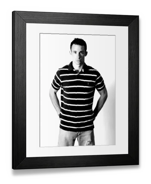 Framed Print : Michael McIndoe: Focused and Ready in Bristol City Football Club Jersey Framed Print : Michael McIndoe: Focused and Ready in Bristol City Football Club Jersey