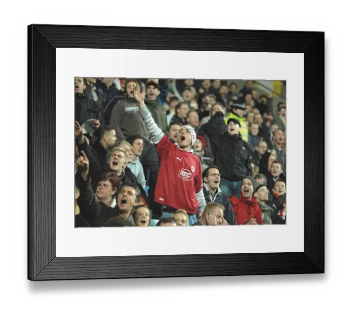 Framed Print : Bristol City Fans United: A Sea of Passion Framed Print : Bristol City Fans United: A Sea of Passion