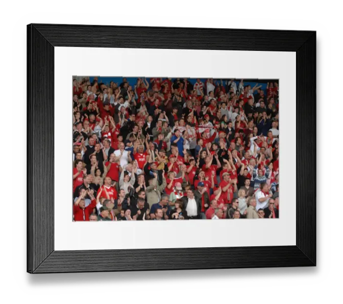 Framed Print : A Sea of Passion: Unwavering Devotion of Bristol City FC Fans Framed Print : A Sea of Passion: Unwavering Devotion of Bristol City FC Fans