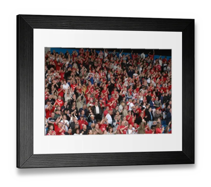 Framed Print : United in Passion: A Sea of Bristol City Fans