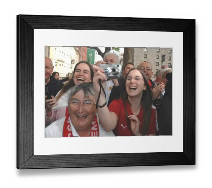 Framed Print : A Sea of Passion: United Bristol City Football Club Fans (Fans 2) Framed Print : A Sea of Passion: United Bristol City Football Club Fans (Fans 2)