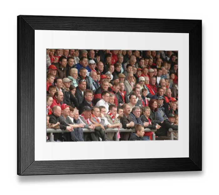 Framed Print : A Sea of Passion: United Bristol City Football Club Fans Framed Print : A Sea of Passion: United Bristol City Football Club Fans