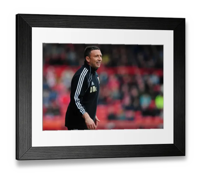 Framed Print : Derek McInnes Leads Bristol City Against Derby County at Ashton Gate Stadium, March 2012 Framed Print : Derek McInnes Leads Bristol City Against Derby County at Ashton Gate Stadium, March 2012