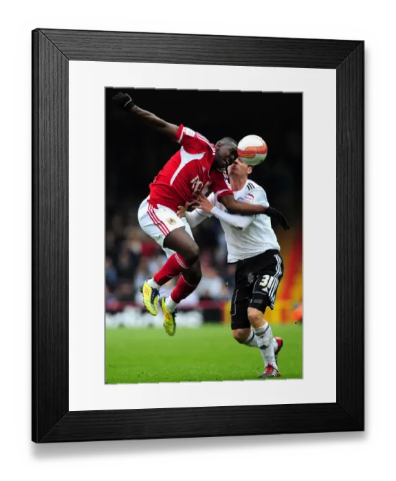 Framed Print : Intense Rivalry: Bolasie vs. Naylor in the Heart of the Bristol City vs. Derby County Clash, 2012 Framed Print : Intense Rivalry: Bolasie vs. Naylor in the Heart of the Bristol City vs. Derby County Clash, 2012