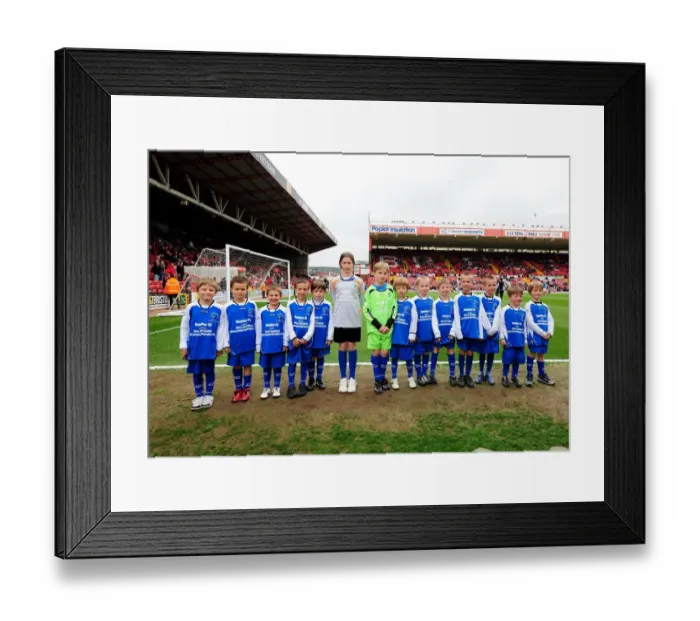 Framed Print : Football Rivalry: Bristol City vs Derby County Clash at Ashton Gate Stadium - March 31, 2012