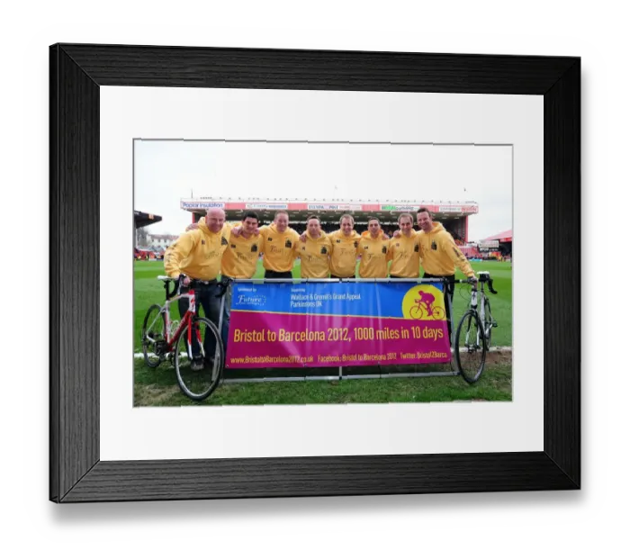 Framed Print : Bristol City v Derby County 310312