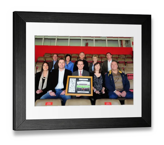 Framed Print : Bristol City vs Derby County: Season 11-12 Football Showdown