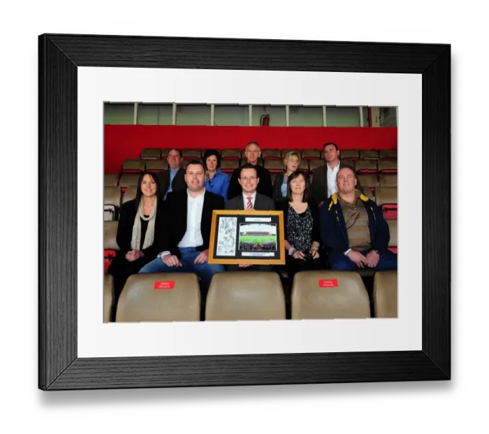 Framed Print : Bristol City vs Derby County: A Football Rivalry - Season 11-12