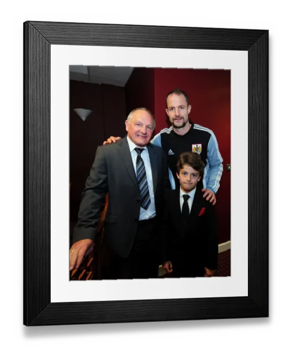 Framed Print : Bristol City vs Derby County: A Football Showdown - Season 11-12
