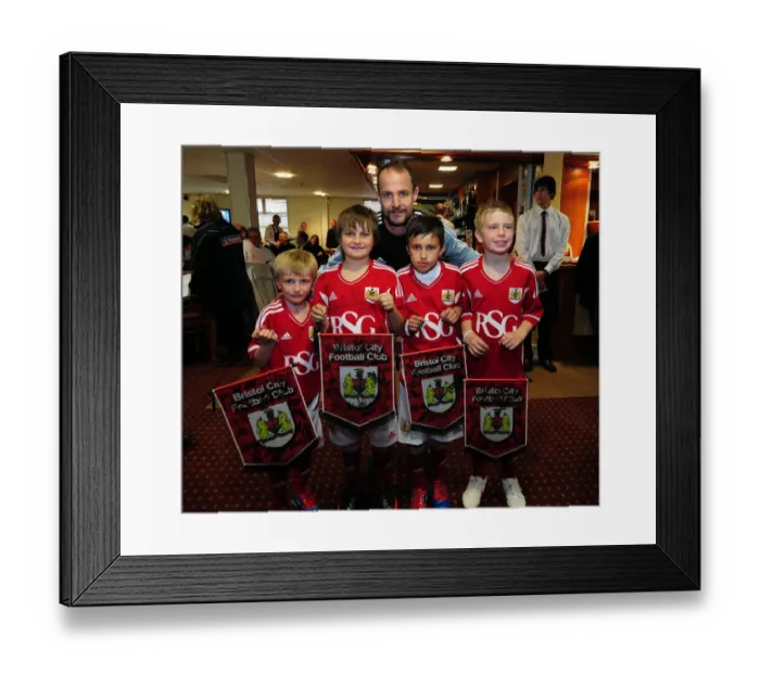 Framed Print : Bristol City vs Derby County: A Football Rivalry - Season 11-12