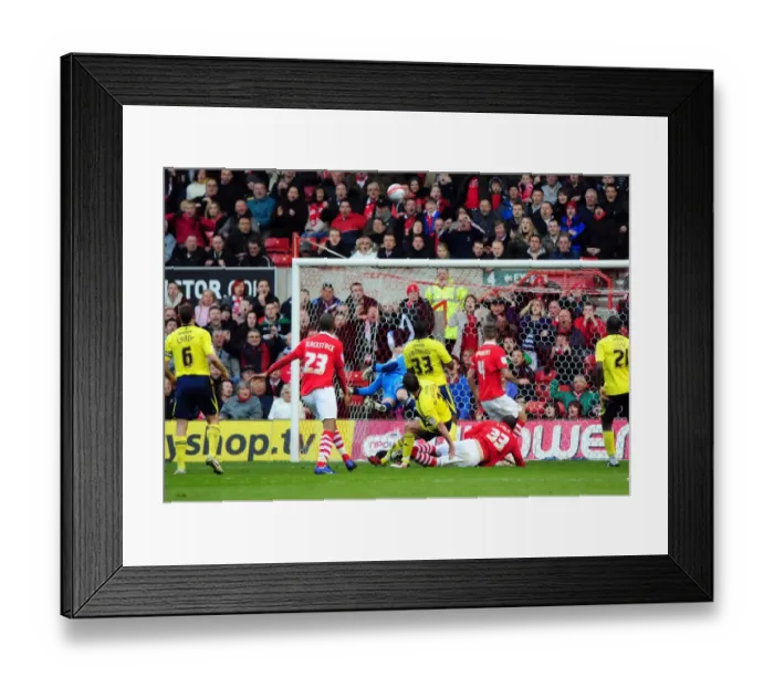 Framed Print : Dean Gerken's Spectacular Save: Nottingham Forest vs. Bristol City, 07-04-2012 Framed Print : Dean Gerken's Spectacular Save: Nottingham Forest vs. Bristol City, 07-04-2012