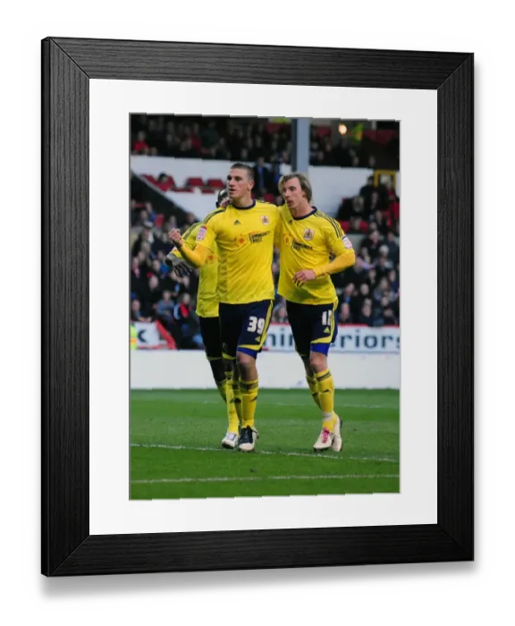 Framed Print : Chris Wood's Thrilling Goal Celebration: Bristol City at The City Ground vs. Nottingham Forest (April 2012) Framed Print : Chris Wood's Thrilling Goal Celebration: Bristol City at The City Ground vs. Nottingham Forest (April 2012)