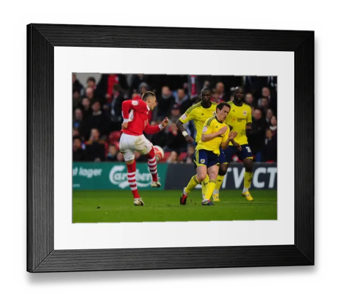 Framed Print : Neil Kilkenny Blocks Radoslaw Majewski's Shot: Nottingham Forest vs. Bristol City Football Rivalry Framed Print : Neil Kilkenny Blocks Radoslaw Majewski's Shot: Nottingham Forest vs. Bristol City Football Rivalry