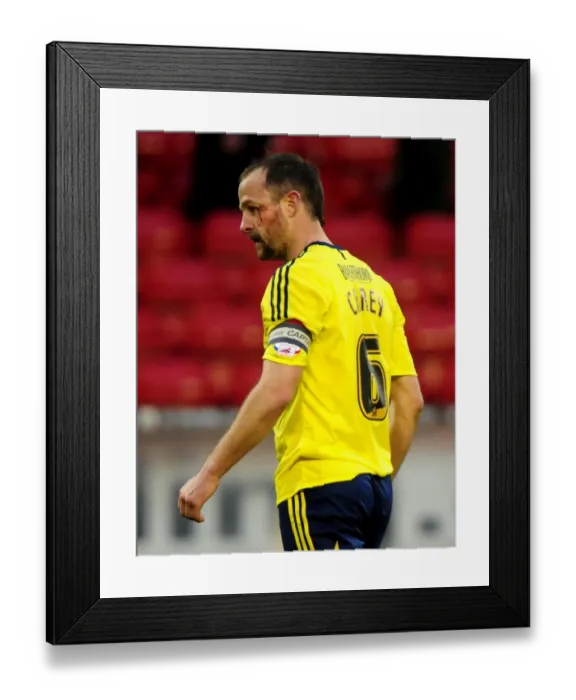 Framed Print : Bristol City's Captain Louis Carey at The City Ground during Nottingham Forest vs. Bristol City Football Match, 07 / 04 / 2012 Framed Print : Bristol City's Captain Louis Carey at The City Ground during Nottingham Forest vs. Bristol City Football Match, 07 / 04 / 2012