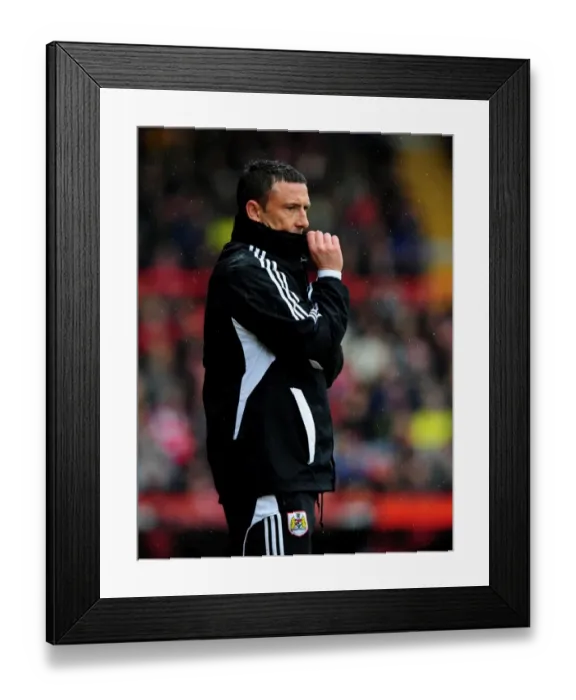 Framed Print : Derek McInnes Leads Bristol City Against Coventry City at Ashton Gate Stadium, April 2012 - Football Match Framed Print : Derek McInnes Leads Bristol City Against Coventry City at Ashton Gate Stadium, April 2012 - Football Match