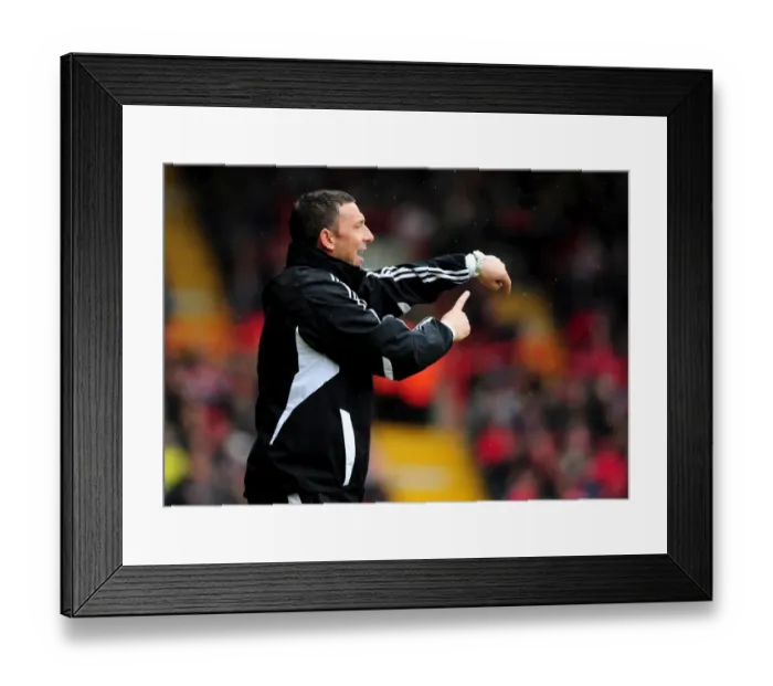 Framed Print : Derek McInnes Leads Bristol City Against Coventry City at Ashton Gate Stadium, April 2012 - Football Match Framed Print : Derek McInnes Leads Bristol City Against Coventry City at Ashton Gate Stadium, April 2012 - Football Match