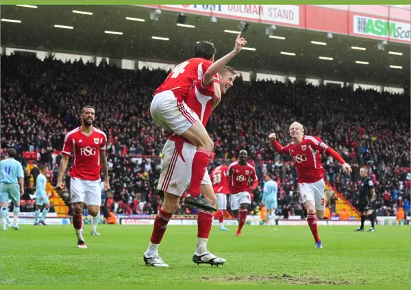 Jon Stead's Dramatic Equalizer: A Thrilling Moment from Bristol City vs. Coventry City at Ashton Gate Stadium (April 9, 2012)