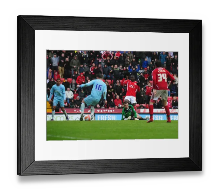 Framed Print : Bolasie Strikes Again: Yannick Scores the Second Goal for Bristol City against Coventry City at Ashton Gate (09 / 04 / 2012) Framed Print : Bolasie Strikes Again: Yannick Scores the Second Goal for Bristol City against Coventry City at Ashton Gate (09 / 04 / 2012)