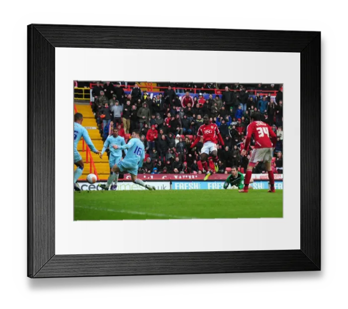 Framed Print : Bolasie's Brilliance: Yannick Scores the Second Goal for Bristol City against Coventry City (09 / 04 / 2012) Framed Print : Bolasie's Brilliance: Yannick Scores the Second Goal for Bristol City against Coventry City (09 / 04 / 2012)