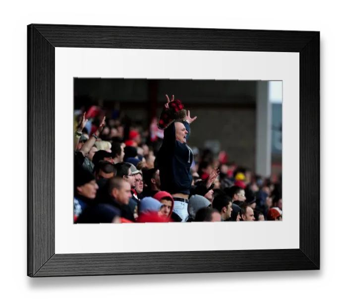 Framed Print : Bristol City vs Coventry City Rivalry: A Football Showdown at Ashton Gate Stadium - April 9, 2012