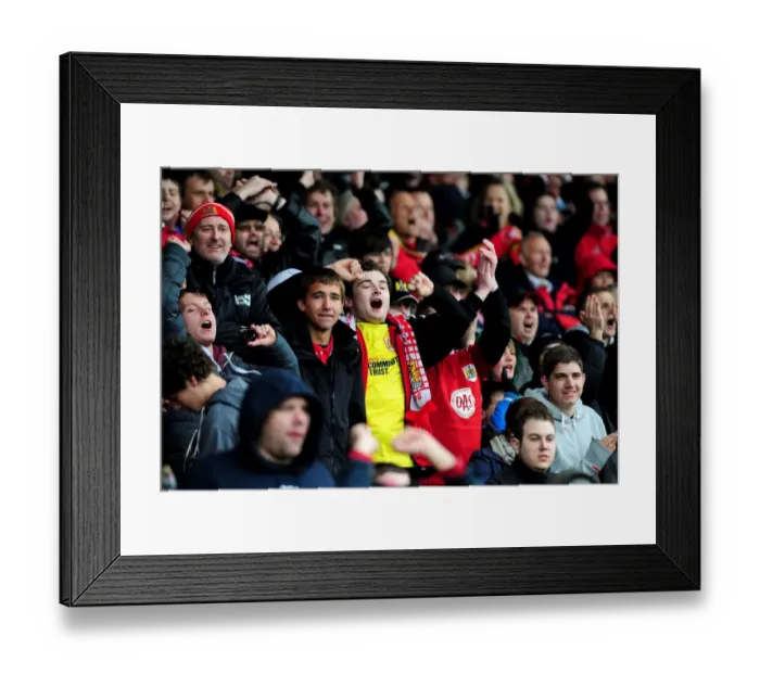 Framed Print : Football Rivalry: Bristol City vs Coventry City at Ashton Gate Stadium - April 9, 2012 Framed Print : Football Rivalry: Bristol City vs Coventry City at Ashton Gate Stadium - April 9, 2012