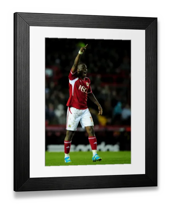 Framed Print : Bristol City vs. West Ham: Andre Amougou in Action at Ashton Gate Stadium, 2012 Framed Print : Bristol City vs. West Ham: Andre Amougou in Action at Ashton Gate Stadium, 2012