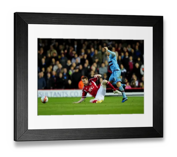 Framed Print : Bristol City v West Ham 170412