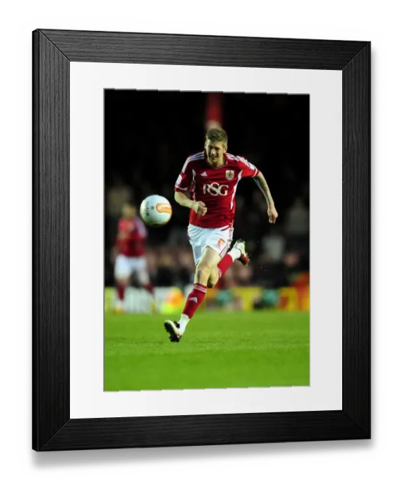 Framed Print : Bristol City vs. West Ham: Jon Stead in Action at Ashton Gate Stadium, 2012 Framed Print : Bristol City vs. West Ham: Jon Stead in Action at Ashton Gate Stadium, 2012
