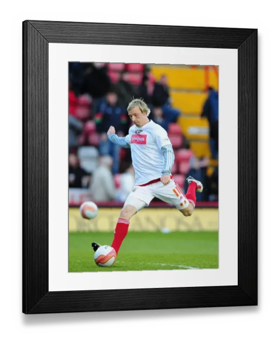 Framed Print : Bristol City vs. West Ham United: A Football Rivalry - Season 11-12