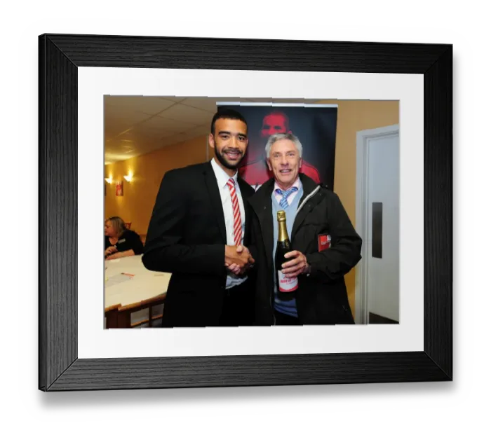 Framed Print : Bristol City vs. West Ham United: A Football Rivalry Unfolds - Season 11-12
