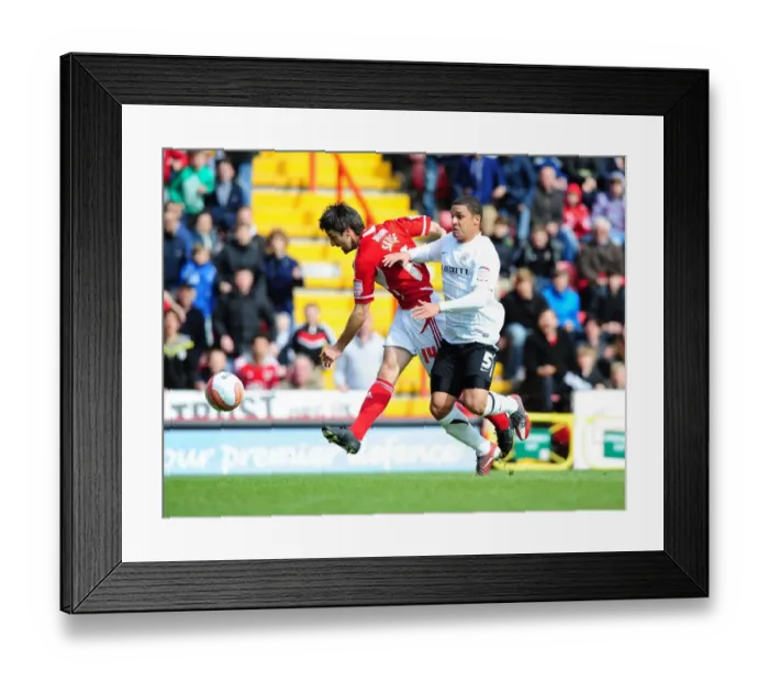 Framed Print : Bristol City's Cole Skuse Scores the Winning Goal Against Barnsley at Ashton Gate Stadium, 2012 Framed Print : Bristol City's Cole Skuse Scores the Winning Goal Against Barnsley at Ashton Gate Stadium, 2012