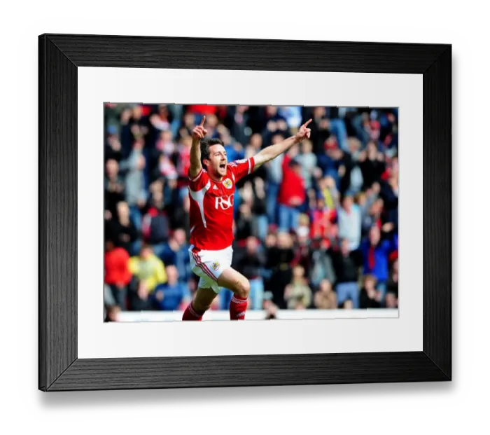 Framed Print : Bristol City v Barnsley 210412 Framed Print : Bristol City v Barnsley 210412