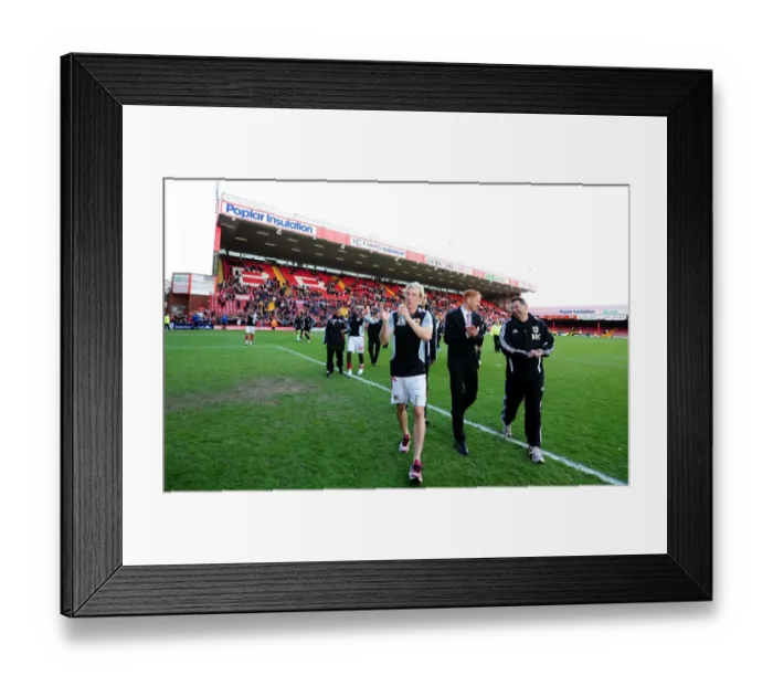 Framed Print : Bristol City vs Barnsley Clash at Ashton Gate Stadium - April 2012